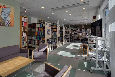 The library of Stockholm University of the Arts